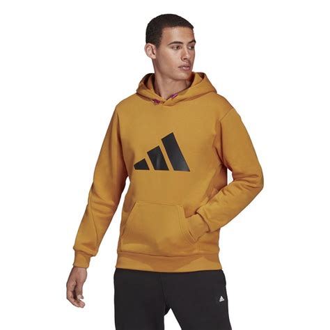 adidas hoodie heren oranje|adidas fleece hoodie.